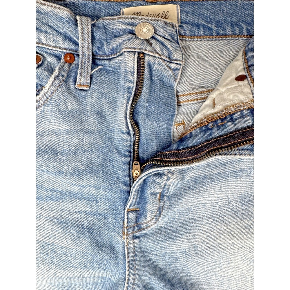 Madewell Perfect Vintage Jeans Women 26 Distressed Blue Denim - Picture 6 of 8